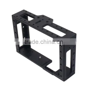 DSLR Camera Cage C2 With Top Handle for 5d3 5D2 7d With 15mm Rod Block Rig thumbnail-2