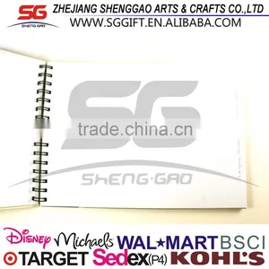 Customized Paper Sprial Hardcover Sketchbook thumbnail-6