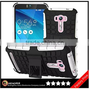 Keno High Quality Rugged Kickstand Hybrid Armor Shockproof Case For Asus Zenfone Max ZC550KL thumbnail-1