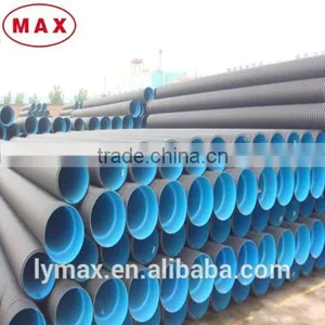 Price of Good Quality Black HDPE Corrugated Cable Pipeline thumbnail-1