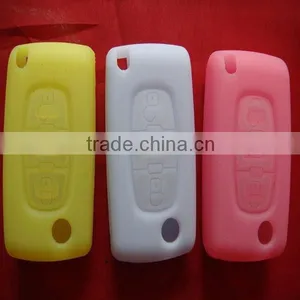 Tongda Remote Control Key Sets of Silicone Key Case for Peugeot thumbnail-1