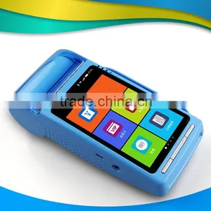 Good Design 4 Inch Screen Size Android Pos Terminal With Embedded Barcode Scanner Module,card Reader,thermal Printer------Gc068 thumbnail-1