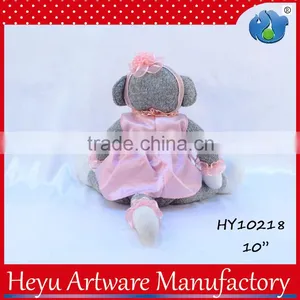 Wholesale Plush Monkey Names Pink Skirt Monkey Indoor Christmas Decoration thumbnail-4