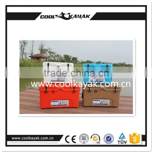 Kuer 45QT Insulator Beer Coolers for Sale Marine Cooler Box Made in China Food Transport Cooler Box Better Than Cooler Box Quality Choice thumbnail-1