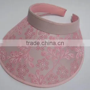 Plastic Sun Visor Hat thumbnail-1