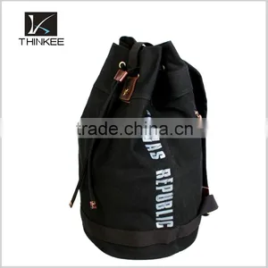 OEM Drawstring Backpack Fashion Backpack Bag 2016 New Products Canvas Drawstring Backpack thumbnail-6
