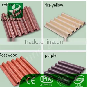 Wpc Acoustic Decorative Wall Panels for Meeting Room thumbnail-1