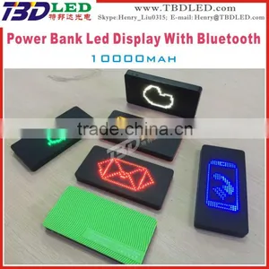 2016 Mini LED POWER BANK With Bluetooth /mini LED Version Bluetooth Caller Display/mini LED Bluetooth Free Softwa thumbnail-1
