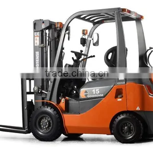 China Wholesale 1.5ton LP Gas Engine Forklift Trucks for Sale thumbnail-2