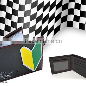 2016 New Type JDM Seat Gradation Material Custom Stitched Leather Race Car Wallet , Racing Wallet,Men's Wallet thumbnail-2