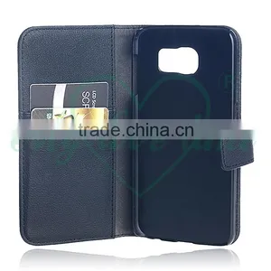 Guangzhou OEM Factory Leather Phone Folio Case for Samsung Galaxy S6 thumbnail-1