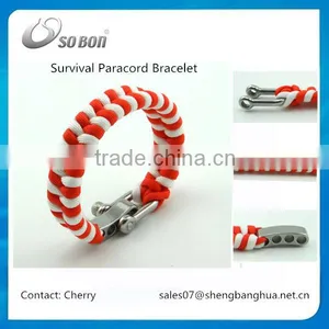 Survival Paracord Bracelets Nylon Cord Paracord Bracelet thumbnail-2