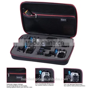 Smatree SmaCase G360 Large Size Gopro Case for Gopro Hero4, 3+, 3 and Accessories (13.4" X 9.4" X 3")- Travel Household Case thumbnail-2