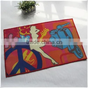Pink Bath Mat Rugs for Wholesale thumbnail-1