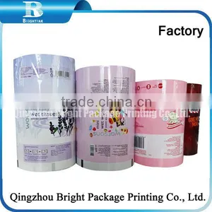 Custom Printed Hot-seal Adhesive Packaging Film/Packaging Roll Film/Colored Packaging Plastic Stretch Film thumbnail-3