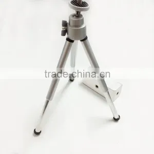 High Quality AHOLDB 5596 Mobile Phone Stand Holder Clip Mount Adapter Mini Tripod for IPhone6 Plus MIUI HTC Samsung S3 Bracket thumbnail-5