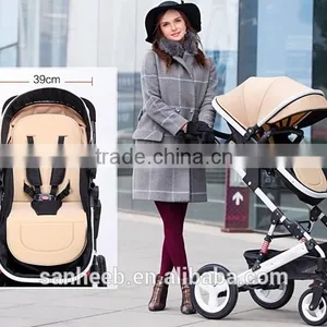 2016 New Style! Summer Deal! 3in1 Luxury City Select High View Anti-Shock Folding Baby Stroller,Travel System Infant Carriag thumbnail-1