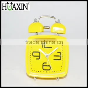 2016 New Style Mini Quartz Analog Fashional Square Alarm Clocks for Kids,cute Alarm Clocks thumbnail-1