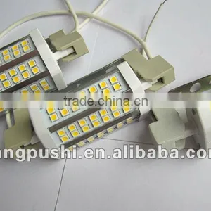 R7s 118mm 48 SMD LED Warm White Light Lamp Bulb 10W 2800-3000K 800Lm 85-265V thumbnail-1