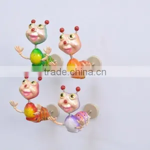 Pearl Powder 4 Inch Plastic Caterpillars Promotional Magnetic, Kids Educational Outdoor Toys thumbnail-1