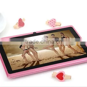 Hot Selling 7 Inch Android4.4 MID With Bluetooth and Dual Camera Support 3G Network Card and WiFi (Q88 A33 ) thumbnail-1
