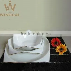 Porcelain Square Salad Bowl thumbnail-1