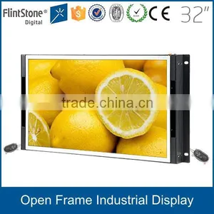 FlintStone 32 Inch Lcd Monitor for Meeting Use Tft Panel Screen Open Frame Electronic Display thumbnail-1