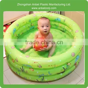 New 30" Tricyclic Inflatable Kids Swimming Bathtub Paddling Ball Pool 3-ring thumbnail-1