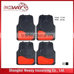 2015 New Design Universal Red Car Mats thumbnail-1