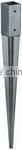 Garden Fence Post Anchor (Steel Clamp) thumbnail-1