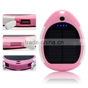 Waterproof Battery Usb Power Bank Mini Solar Charger thumbnail-4