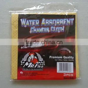 Super Absrobent Nonwoven Car Wash Cloth, Synthetic Chamois Car Wash Cloth (70%viscose, 30%polyester, Super Absorbent) thumbnail-1