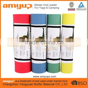 XPE Camping Yoga Exercise Roll Mat With Two Tone Color thumbnail-2