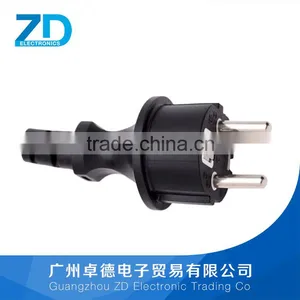 Power Cord With American Middle Size Plug Socket thumbnail-3