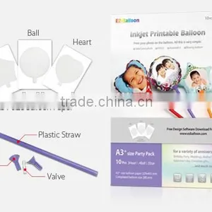 Inkjet Printing Balloon (free Software Support, Made by Hand, for Inkjet Printers) thumbnail-2