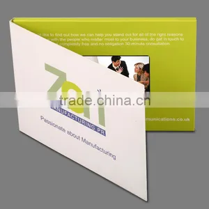 2016 the Newest Invitation Lcd Video Greeting Card,lcd Video Brochure Card thumbnail-4