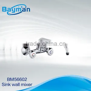Durable Sink Kitchen Faucet Mixer: Brass Body Zinc Handle (BM56602) thumbnail-1