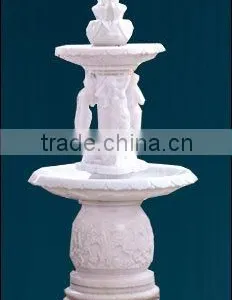 Woman Marble Water Fountain Sale Hand Carved Stone Sculpture From Vietnam thumbnail-1