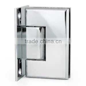 Chrome Hardware Frameless Shower Door 3/8" Clear Glass thumbnail-5