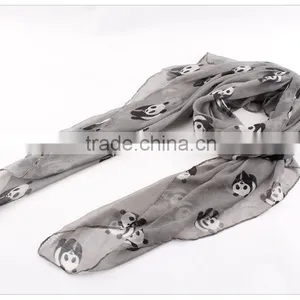2015 New Fashion Multicolor Flower Print Soft Pashmina Cashmere Scarf thumbnail-2