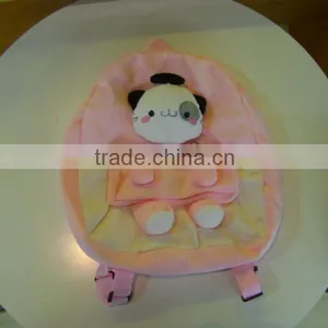 Most Popular High Quality Stuffed Customized Plush Panda Animal Backpack,school Backpack thumbnail-1
