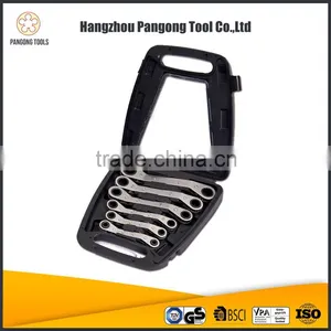 6PCS Hand Tool Universal Adjustable Ratchet Torque Wrench Set thumbnail-1