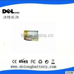 Small 85mah Lipo Battery 3.7v for Bluetooth Headset Made in China thumbnail-1