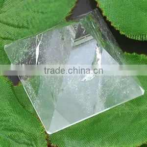 Natural Rock Clear Quartz Crystal Pyramid thumbnail-1