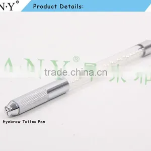 ANY Pearl Handle Manual Microrblading Eyebrow Embroidery Permanent Makeup Tattoo Pen thumbnail-2