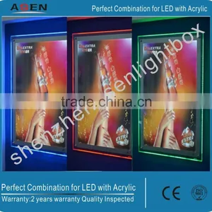 Colorful Arylic Crystal Light Box Manufacturer thumbnail-1