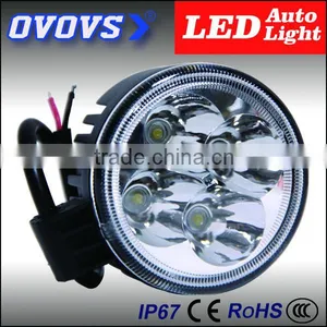 12v Round Led Light 12w Offroad Light Auto Accessories for Truck thumbnail-2