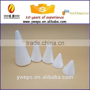 High Quality Giant White Indoor Decorative Christmas Styrofoam Cones thumbnail-2