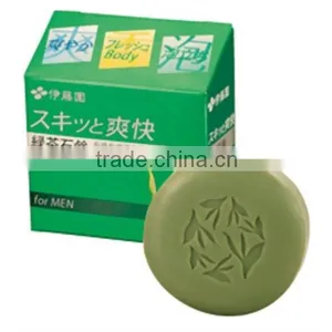 Green Tea Facial Soap for Men 80g thumbnail-1