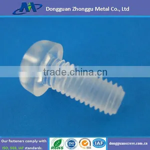 High Quality Full Thread Pan Head Nylon Screw thumbnail-1